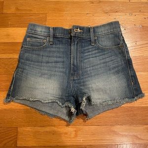 abercrombie and fitch jean shorts